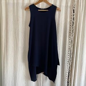 Spense Asymmetric Sleeveless Tunic